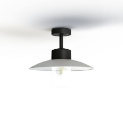 Plafonnier Aubanne N°2 clair Gris anthracite 006 - PRADIER 101003006 