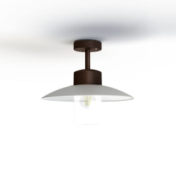 Plafonnier Aubanne N°2 clair Rouille 046 - PRADIER 101003046 