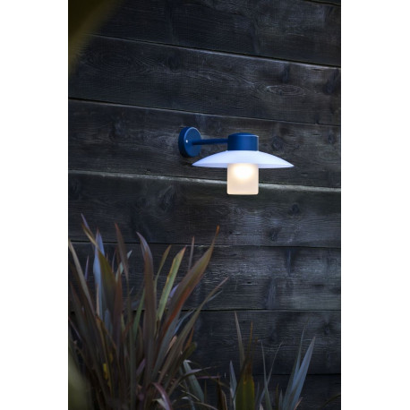 Applique Aubanne N°1 depoli Bleu acier 065 - PRADIER 101002065 