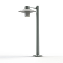 Borne Aubanne N°3 depoli Gris métal 023 - PRADIER 101006023 