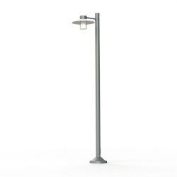 Lampadaire Aubanne N°4 clair Gris métal 023 - PRADIER 101007023 
