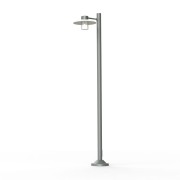 Lampadaire Aubanne N°4 clair Gris métal 023 - PRADIER 101007023 