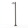 Lampadaire Aubanne N°4 clair Rouille 046 - PRADIER 101007046 