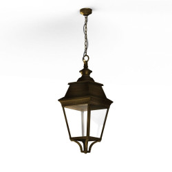 Suspension Avenue 3 N°1 clair Patiné doré 009 - PRADIER 103001009 