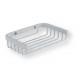PORTE SAVON GRAND HOTEL PANIER ANGLE OU MURAL 27 cm/ 11 cm BLANC - CRISTINA ONDYNA GH15224