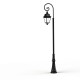 Lampadaire Avenue 3 N°9 clair Noir foncé 000 - PRADIER 103037000