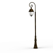 Lampadaire Avenue 3 N°9 clair Patiné doré 009 - PRADIER 103037009 
