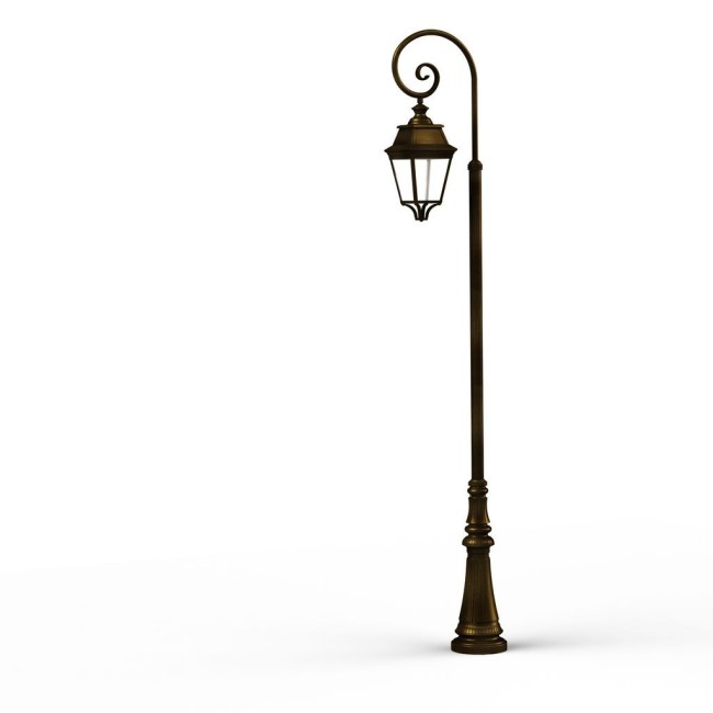 Lampadaire Avenue 3 N°9 clair Patiné doré 009 - PRADIER 103037009 