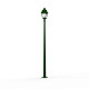 Lampadaire Avenue 3 N°11 clair Vert Anglais 019 - PRADIER 103057019