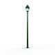 Lampadaire Avenue 3 N°11 Vert sapin 067 - PRADIER 103057067