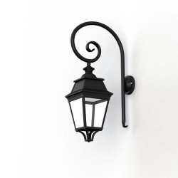 Applique Avenue 3 N°3 LED Warm Noir 000 Diffuseur clair - PRADIER 103108000 