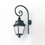 Applique Avenue 3 N°3 LED Warm Patine vert de gris 008 Diffuseur opale - PRADIER 103110008 