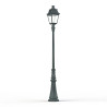 Lampadaire Avenue 3 N°7 LED Warm Patine vert de gris 008 Diffuseur clair - PRADIER 103128008 