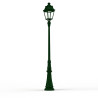 Lampadaire Avenue 3 N°7 LED Warm Vert 067 Diffuseur clair - PRADIER 103128067 