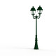 Lampadaire Avenue 3 N°8 LED Warm Vert 067 Diffuseur clair - PRADIER 103133067