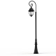 Lampadaire Avenue 3 N°9 LED Warm Noir 000 Diffuseur clair - PRADIER 103138000
