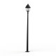 Lampadaire Avenue 3 N°11 LED Warm Noir 000 Diffuseur clair - PRADIER 103158000