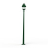 Lampadaire Avenue 3 N°11 LED Warm Vert 067 Diffuseur clair - PRADIER 103158067