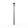 Lampadaire Avenue 3 N°11 LED Warm Noir 000 Diffuseur opale - PRADIER 103160000