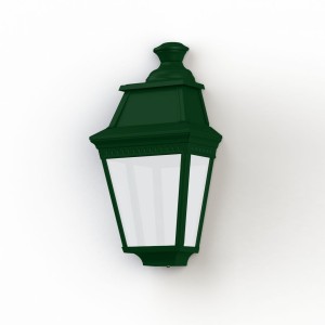 Applique Avenue 3 N°2 LED Warm Vert 067 Diffuseur PMMA opale - PRADIER 103162067 