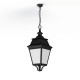 Suspension Avenue 3 N°1 LED Warm Noir 000 Diffuseur opale - PRADIER 103204000