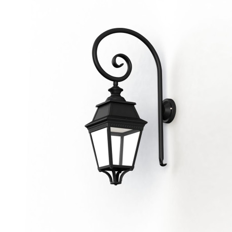 Applique Avenue 3 N°3 LED Warm Noir 000 Diffuseur clair - PRADIER 103208000 