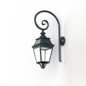 Applique Avenue 3 N°3 LED Warm Patine vert de gris 008 Diffuseur clair - PRADIER 103208008 