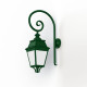 Applique Avenue 3 N°3 LED Warm Vert 067 Diffuseur opale - PRADIER 103210067