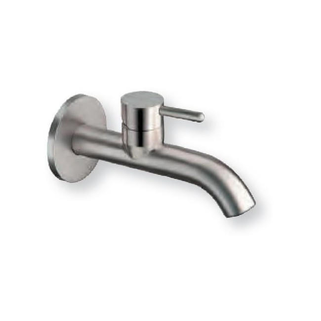 MITIGEUR IX INOX 316 LAVABO MURAL COMPLET REGULAR AVEC VIDAGE UP&DOWN - CRISTINA ONDYNA IX24128