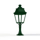 Borne Avenue 3 N°5 LED Warm Vert 067 Diffuseur clair - PRADIER 103218067