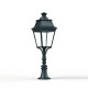 Borne Avenue 3 N°6 LED Warm Patine vert de gris 008 Diffuseur clair - PRADIER 103223008