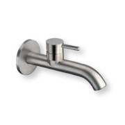 MITIGEUR INOX 316 LAVABO MURAL LARGE COMPLET AVEC VIDAGE UP&DOWN - CRISTINA ONDYNA IX24228