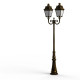 Lampadaire Avenue 3 N°8 LED Warm Patine dorée 009 Diffuseur opale - PRADIER 103235009