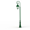 Lampadaire Avenue 3 N°9 LED Warm Vert 067 Diffuseur opale - PRADIER 103240067 