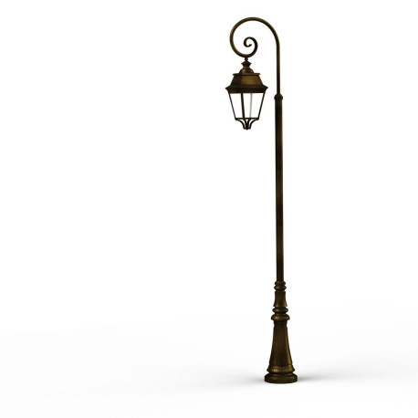 Lampadaire Avenue 3 N°9 clair Patiné doré 009 - PRADIER 103037009 