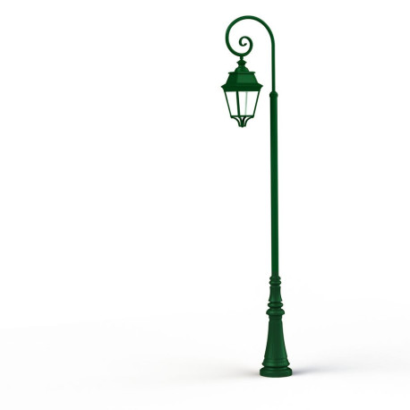 Lampadaire Avenue 3 N°9 Vert sapin 067 - PRADIER 103037067 