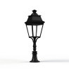 Borne Avenue 3 N°6 LED Warm Noir 000 Diffuseur clair - PRADIER 103123000 