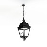 Suspension Avenue 3 N°1 LED Warm Noir 000 Diffuseur clair - PRADIER 103202000 