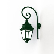 Applique Avenue 3 N°3 LED Warm Vert 067 Diffuseur clair - PRADIER 103208067 