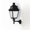 Applique Avenue 3 N°4 LED Warm Noir 000 Diffuseur opale - PRADIER 103215000 