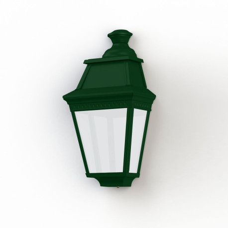 Applique Avenue 3 N°2 LED Warm Vert 067 Diffuseur PMMA opale - PRADIER 103262067 