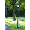 Lampadaire Avenue 3 N°7 LED Warm Patine vert de gris 008 Diffuseur clair - PRADIER 103128008 