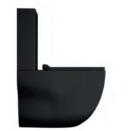 Bloc WC monobloc complet avec réservoir bas et abattant WILD BLACKMAT - CRISTINA ONDYNA WWL301313 