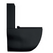 Bloc WC monobloc complet avec réservoir bas et abattant WILD BLACKMAT - CRISTINA ONDYNA WWL301313 