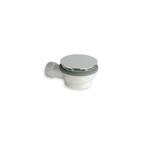 BONDE DE DOUCHE 90 mm FAIBLE ENCOMBREMENT COUVERCLE EXTRA PLAT CHROM - CRISTINA ONDYNA AD41051
