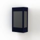 Applique Brick² N°1 PMMA noir Bleu acier 065 - PRADIER 108004065