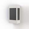 Applique Brick² N°1 PMMA noir Blanc pur 101 - PRADIER 108004101