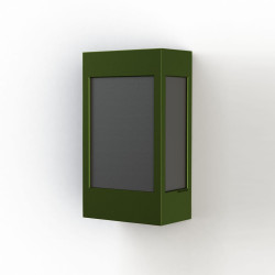 Applique Brick² N°1 PMMA noir Vert fougère 109 - PRADIER 108004109 