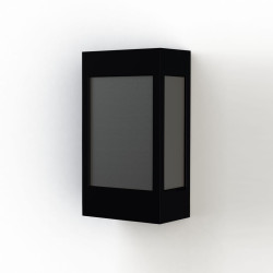 Applique Brick² N°1 PMMA noir Noir velours 113 - PRADIER 108004113 