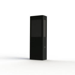 Applique Brick² N°2 PMMA noir Gris anthracite 006 - PRADIER 108005006 
